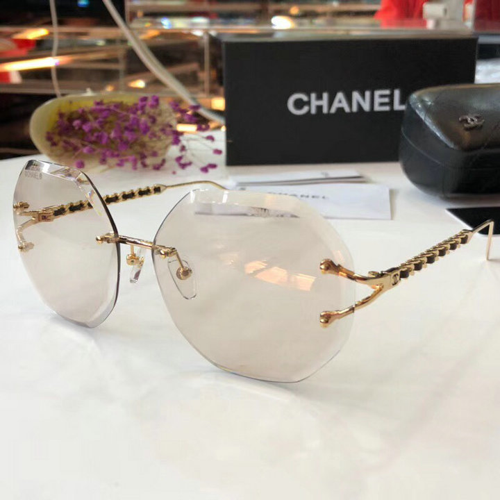 Chanel Newest Fashion Sunglasses Top Quality CC0196