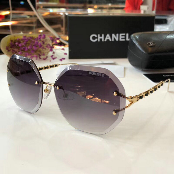 Chanel Newest Fashion Sunglasses Top Quality CC0198