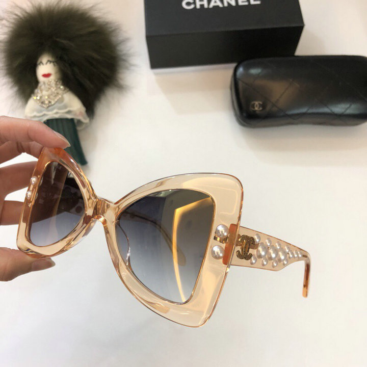 Chanel Newest Fashion Sunglasses Top Quality CC0234