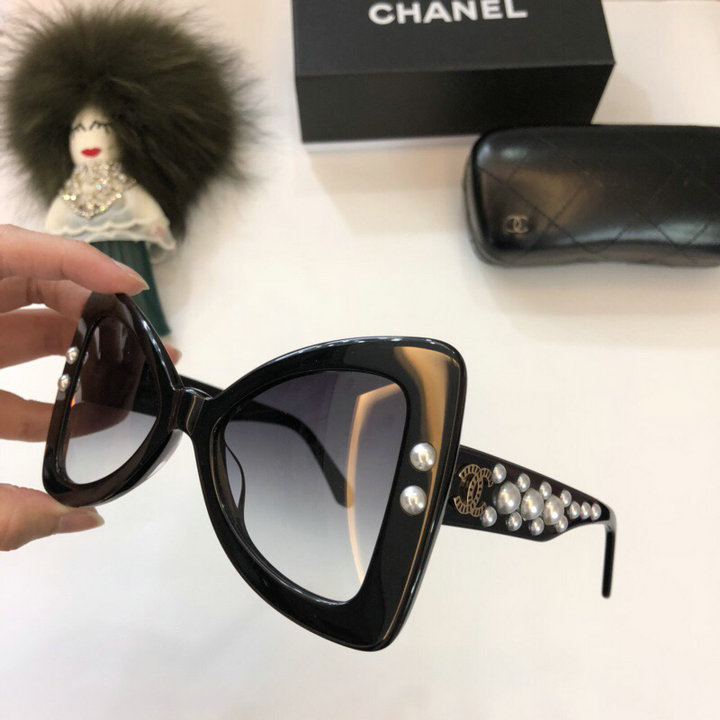 Chanel Newest Fashion Sunglasses Top Quality CC0235