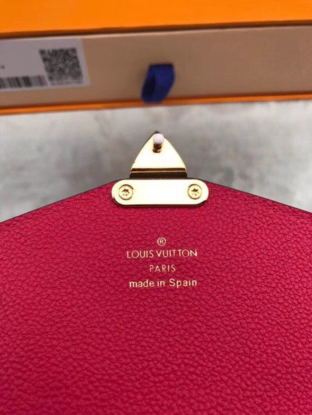 Louis Vuitton Monogram Empreinte PALLAS WALLET M62458 red