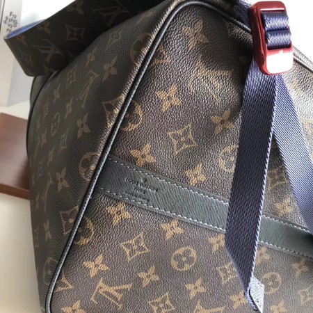 Louis Vuitton Monogram Macassar Canvas Keepall 50 Strap M43817 