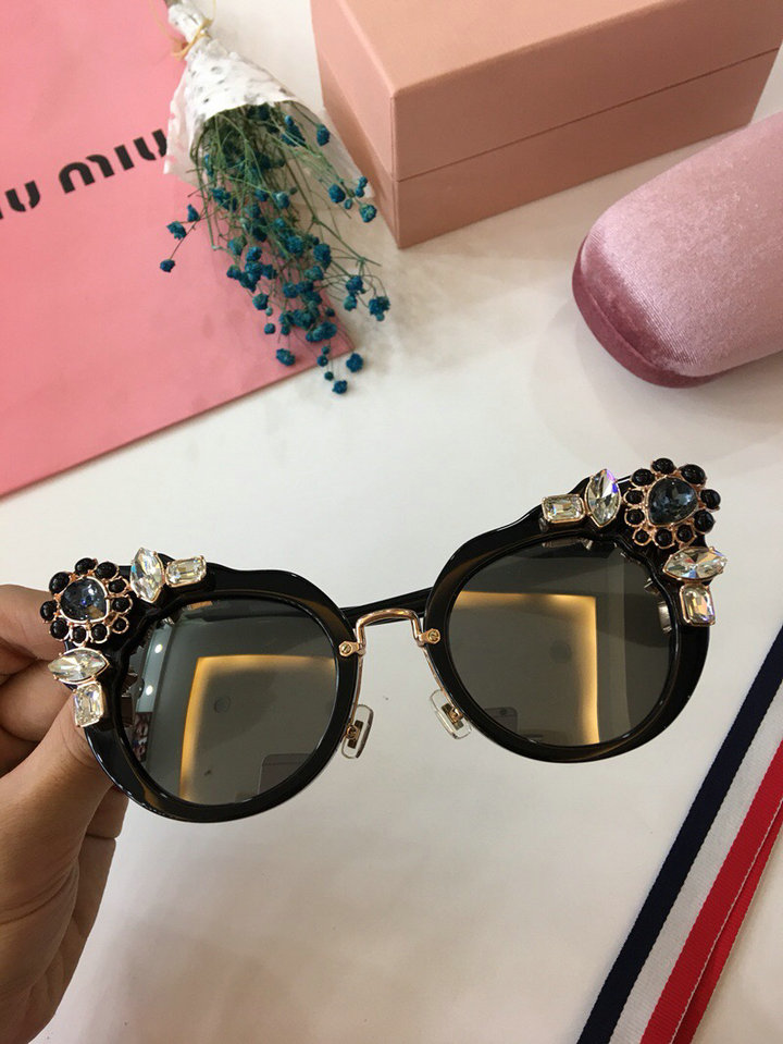 MiuMiu Newest Fashion Sunglasses Top Quality MM0014