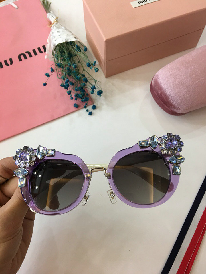 MiuMiu Newest Fashion Sunglasses Top Quality MM0016