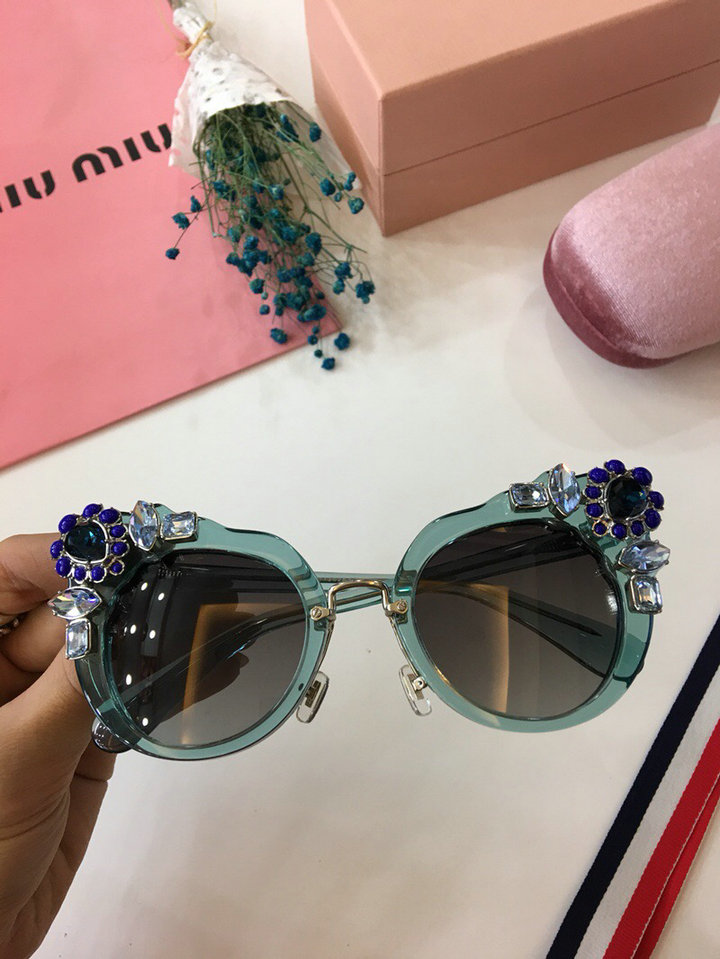 MiuMiu Newest Fashion Sunglasses Top Quality MM0017