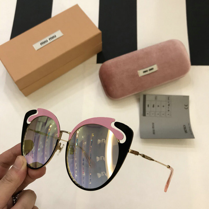 MiuMiu Newest Fashion Sunglasses Top Quality MM0050