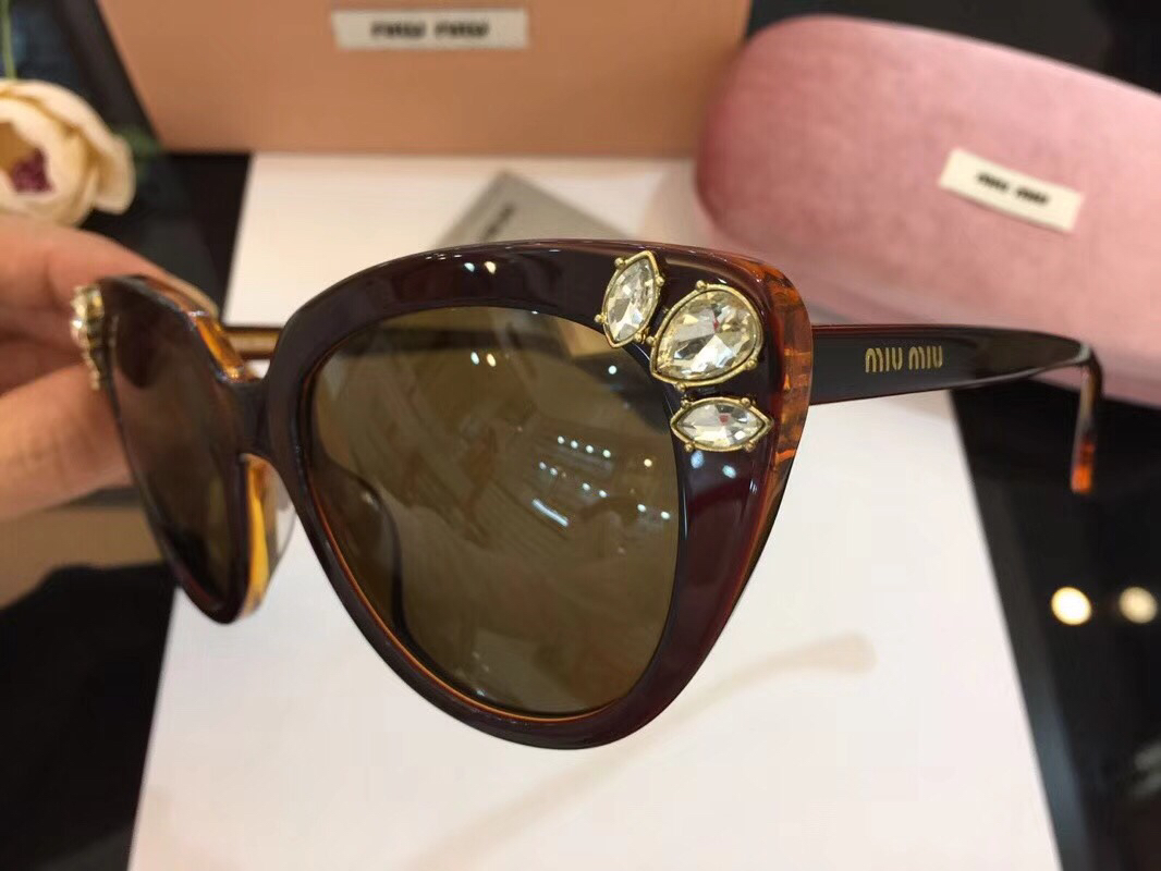 MiuMiu Newest Fashion Sunglasses Top Quality MM0057