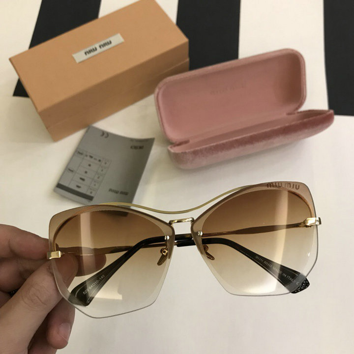 MiuMiu Newest Fashion Sunglasses Top Quality MM0116