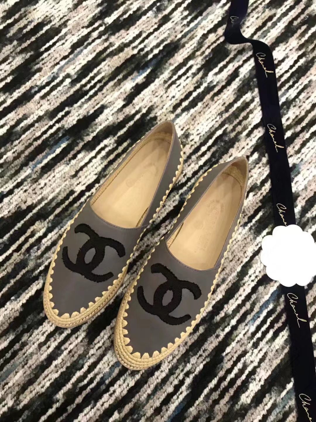 Chanel Casual Shoes CH2277LRF grey