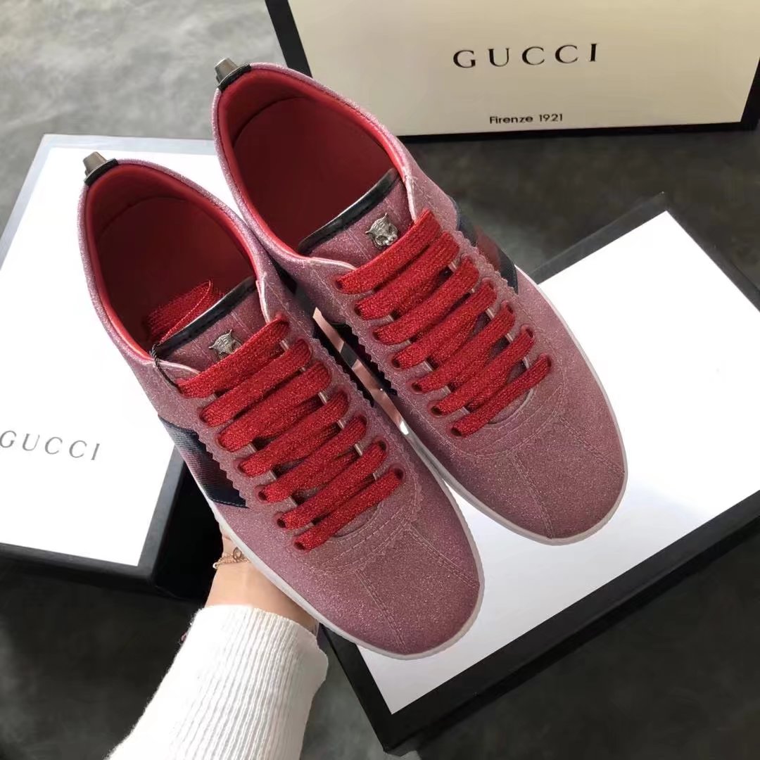 Gucci women shoes GG1302H pink