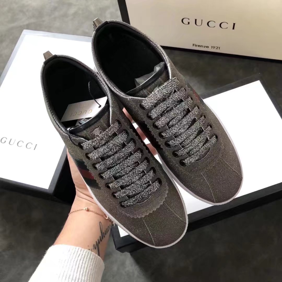 Gucci women shoes GG1302H grey