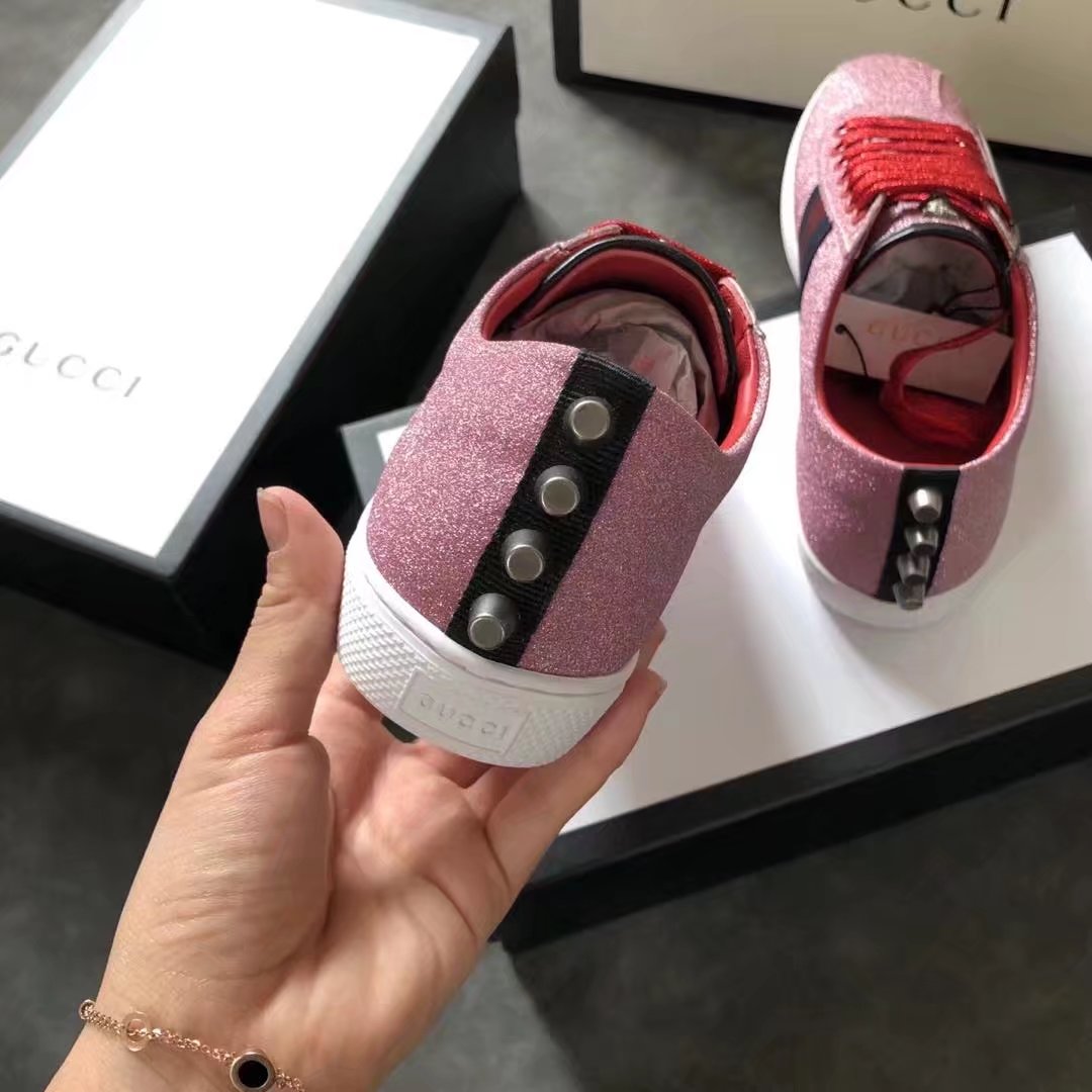 Gucci women shoes GG1302H pink