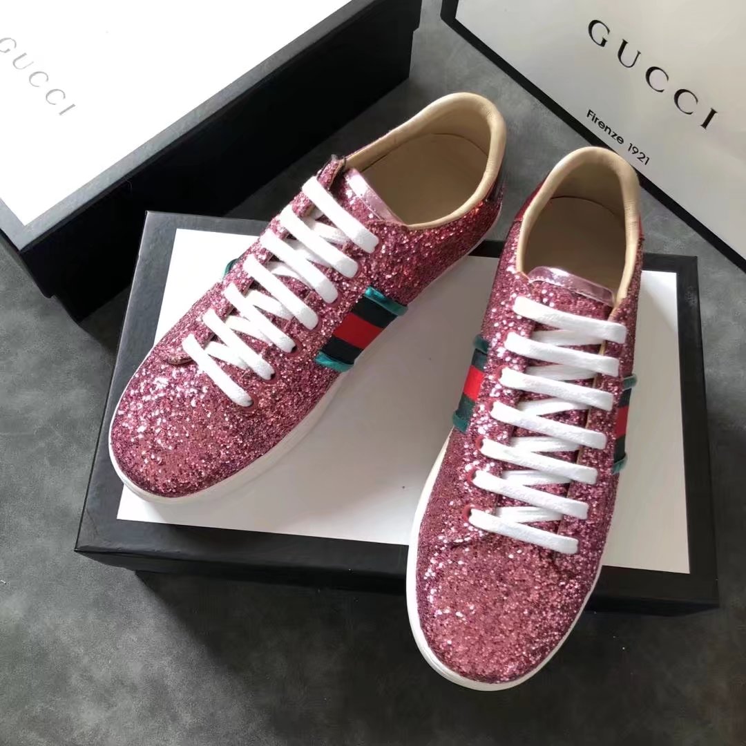Gucci women shoes GG1303H pink