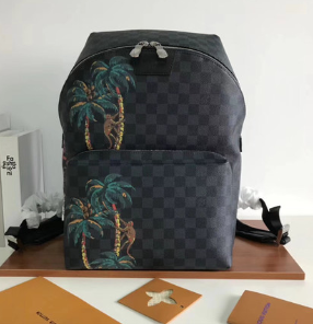 Louis vuitton original monogram eclipse apollo backpack M50003 Coconut tree