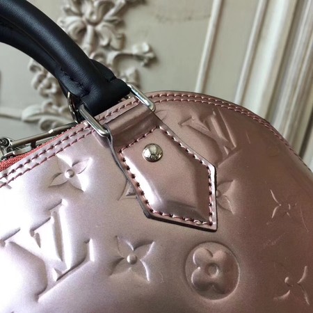 Louis Vuitton Monogram Vernis Original leather Alma BB Tote Bag M91606 pink