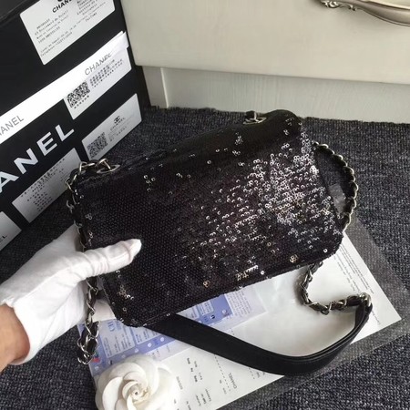 Chanel Flap Shoulder Bag Original Sheepskin Leather CF3352 black