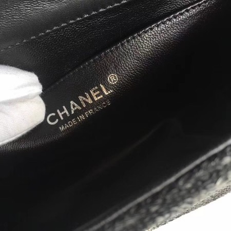 Chanel Flap Shoulder Bag Original Sheepskin Leather CF3352 black