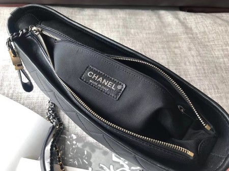 Chanel Gabrielle Original Cowhide Leather Shoulder Bag A93842 black