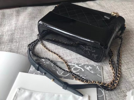 Chanel Gabrielle Original Cowhide Leather Shoulder Bag A93842 black