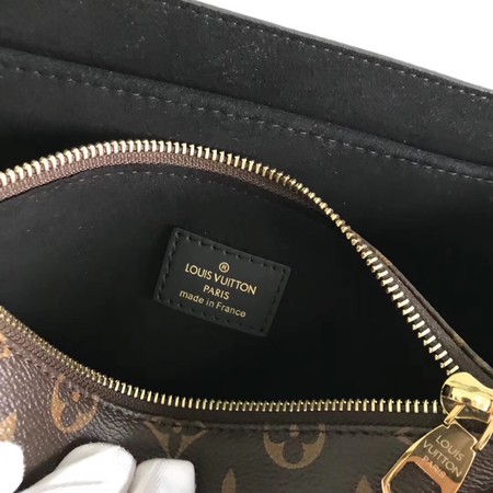 Louis vuitton original Monogram Canvas Original TOTE FLEUR 43551 black