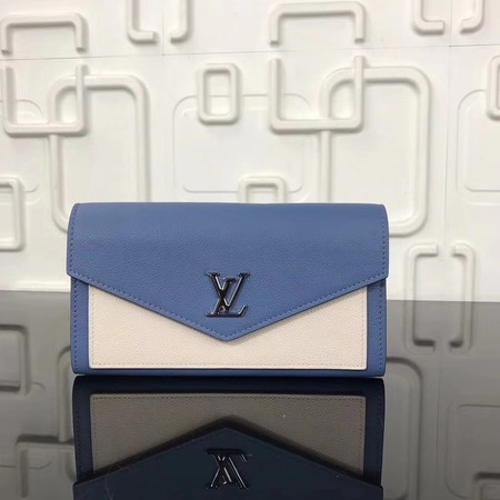 Louis Vuitton Monogram Empreinte Wallet M62544 blue