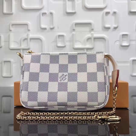 Louis Vuitton Original Damier Azur Canvas MINI POCHETTE ACCESSORIES N58009