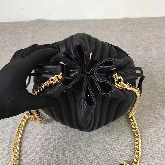 Chanel Sheepskin Leather Shoulder Bag 1125 black