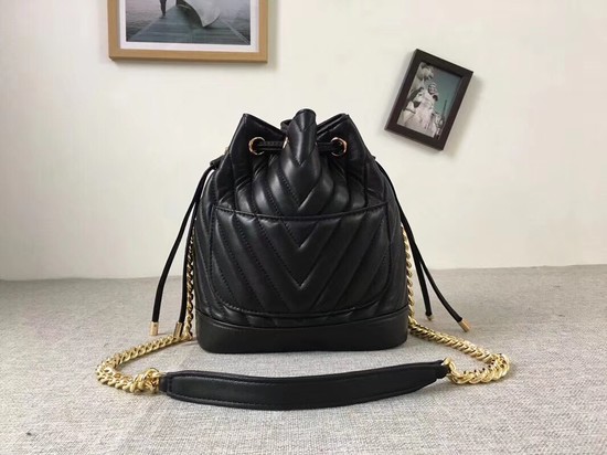 Chanel Sheepskin Leather Shoulder Bag 1125 black