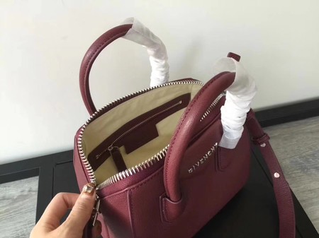 Givenchy Antigona Bag Calfskin Leather G9982 wine