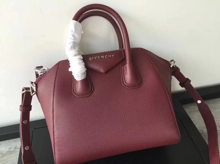 Givenchy Antigona Bag Calfskin Leather G9982 wine