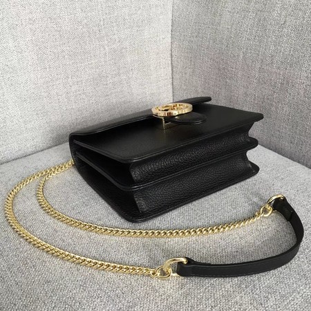 Gucci GG Marmont Leather Shoulder Bag 510304 black