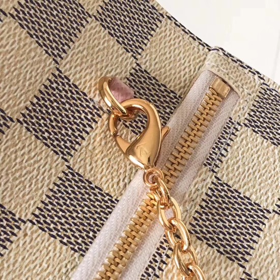 Louis Vuitton Pochette Weekend original Damier Azur Canvas N60108