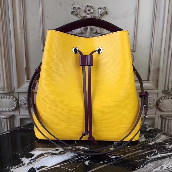 Louis Vuitton NEONOE Epi Leather tote bag 54369 yellow