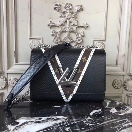 Louis vuitton original Twist Epi Leather 50282 black