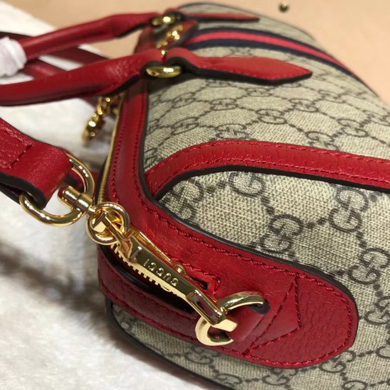 Gucci GG canvas ophidia top quality tote bag 524532 red