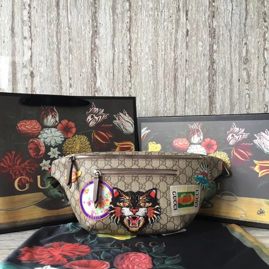 Gucci GG canvas belt bag 484683