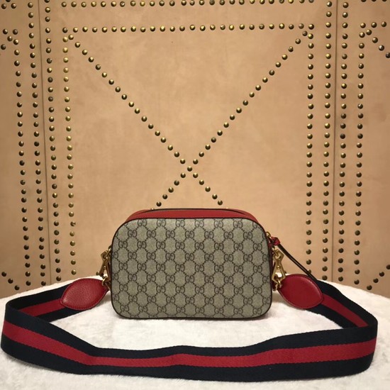 Gucci GG ophidia Canvas Messenger Bag 476466 Red