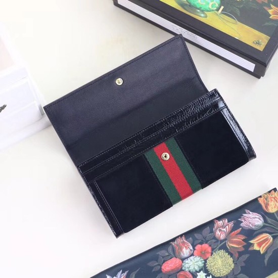 Gucci Ophidia continental wallet 523153 black