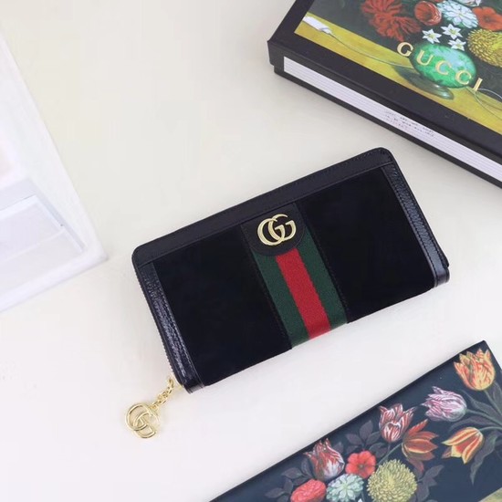 Gucci Ophidia continental wallet 523154 black