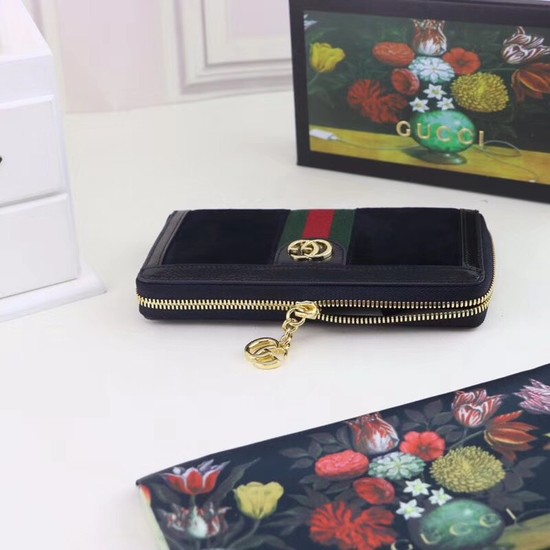Gucci Ophidia continental wallet 523154 black