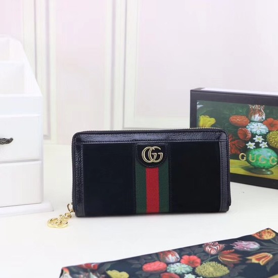 Gucci Ophidia continental wallet 523154 black