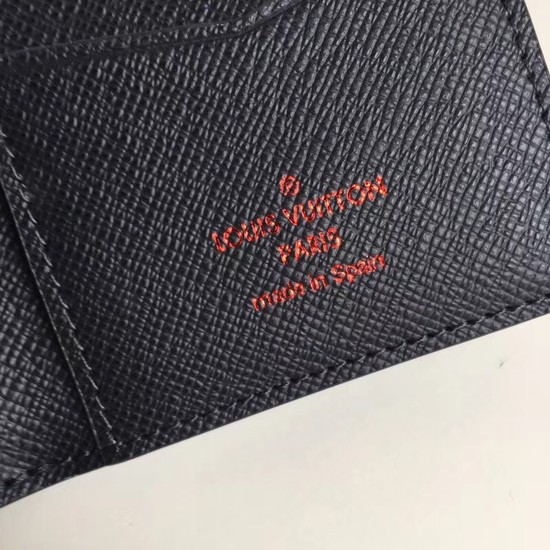 Louis Vuitton Upside Down Monogram Ink Card Purse 62889