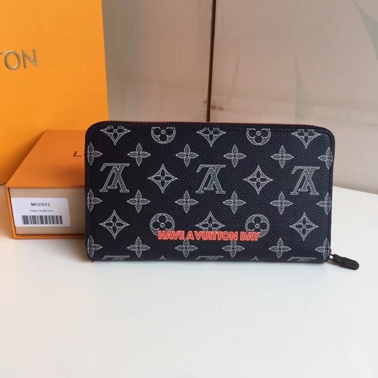 Louis Vuitton Upside Down Monogram Ink Zipper wallet 62931