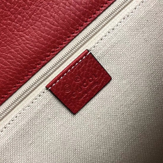 Gucci GG Cowhide top quality Shoulder Bag 510303 red