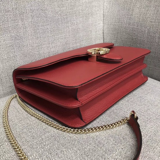 Gucci GG Cowhide top quality Shoulder Bag 510303 red