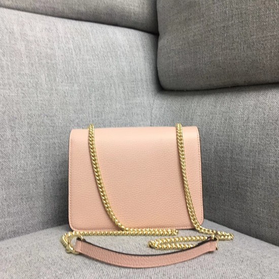 Gucci GG Cowhide top quality Shoulder Bag 510304 pink