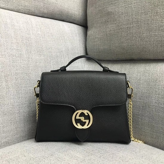 Gucci GG Cowhide top quality tote bag 510302 black