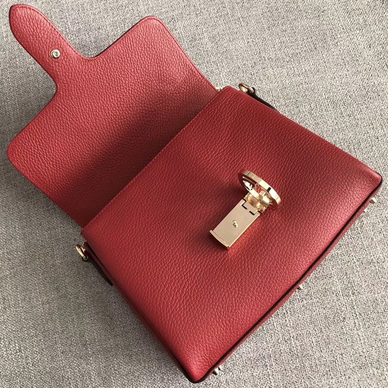 Gucci GG Cowhide top quality tote bag 510302 red