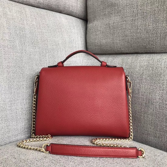 Gucci GG Cowhide top quality tote bag 510302 red