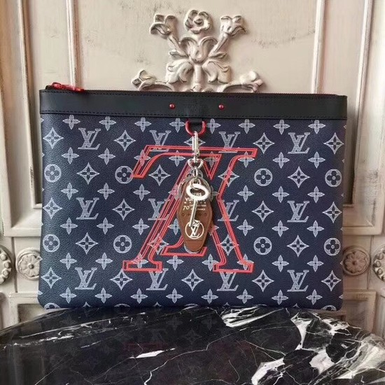 Louis Vuitton Upside Down Monogram Ink POCHETTE APOLLO 62905